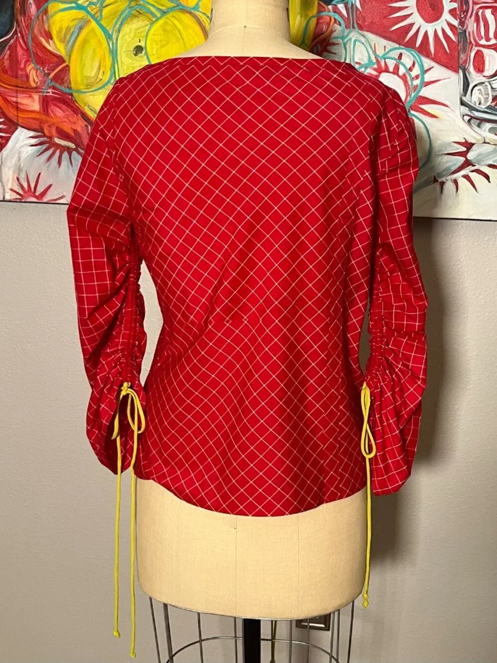 Tory Burch details red