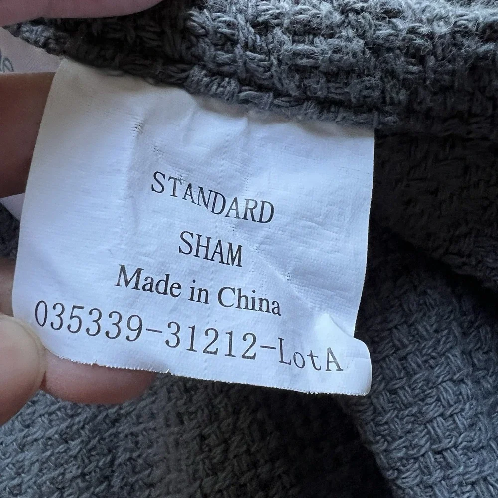 The Company Store pillow sham