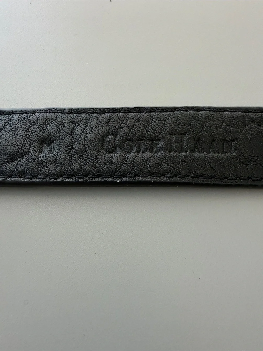Cole Haan black leather