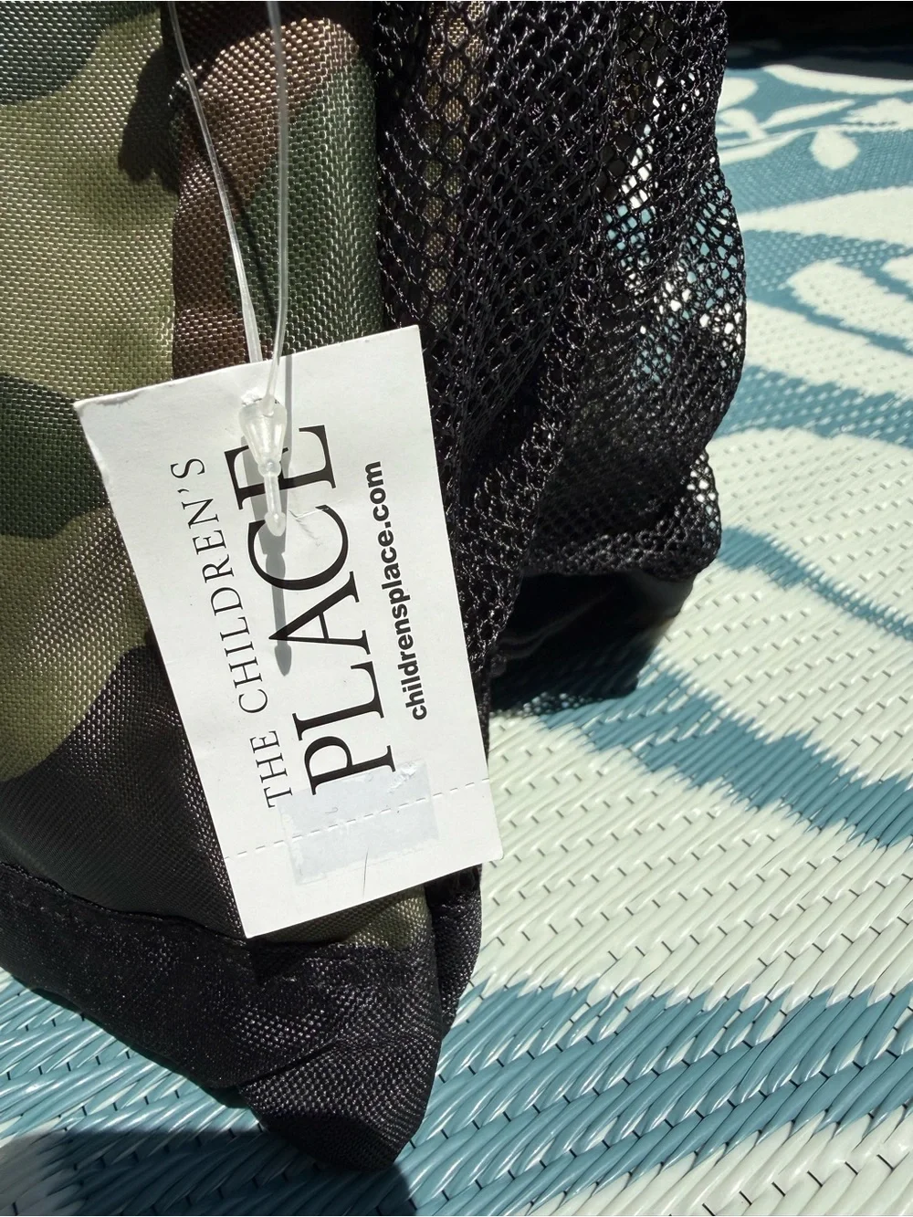 The Childrens Place camouflage backpack