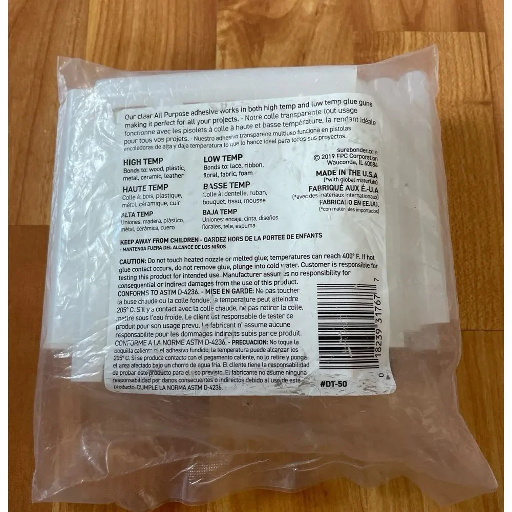 Surebonder clear Glue stick 50 pack‎