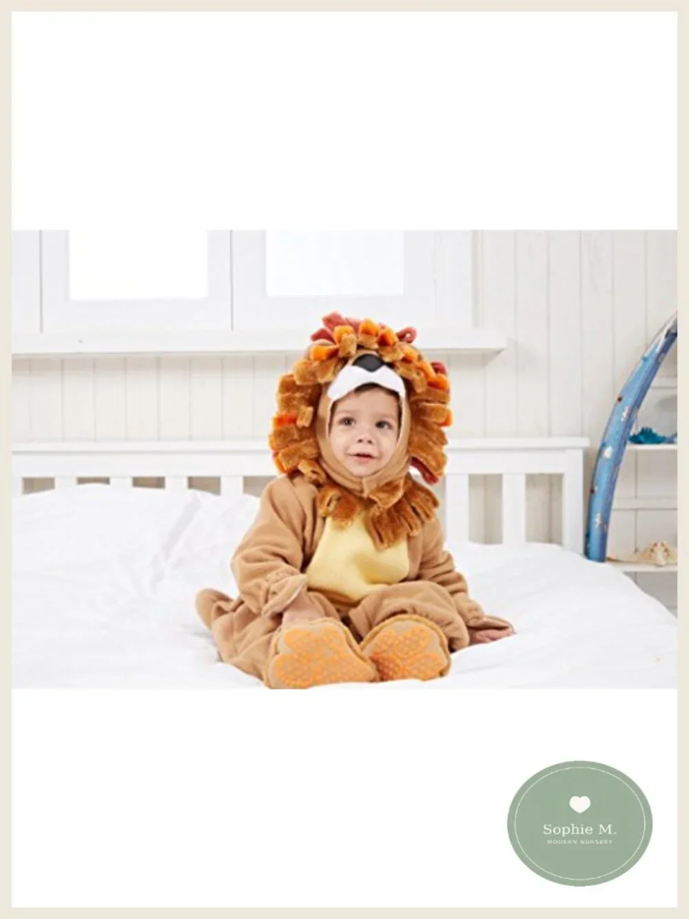 Toddler Lion Costume with Toy Zebra - Halloween Dress Up