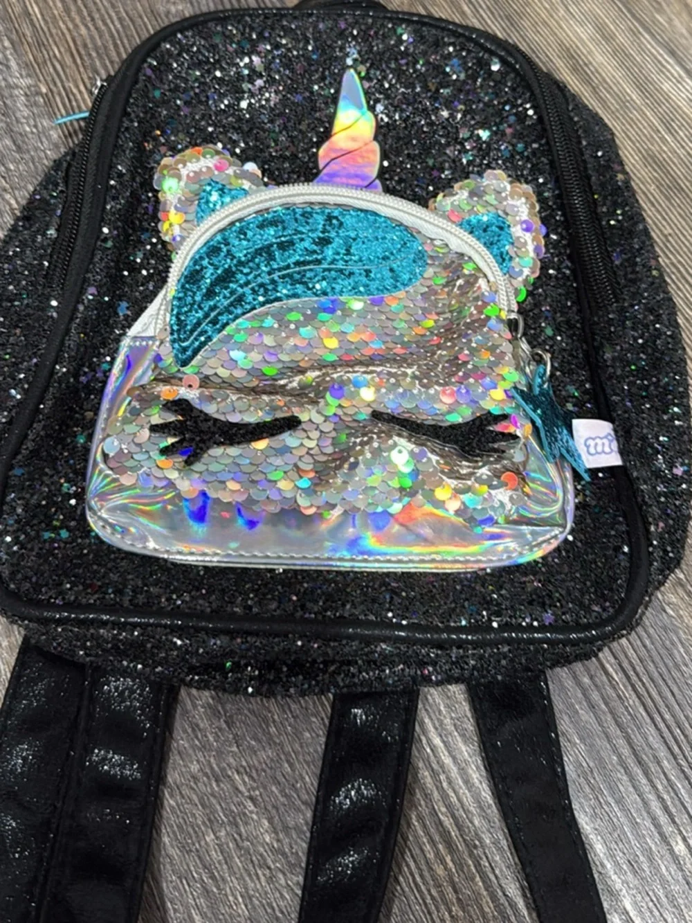 N/A sparkly black