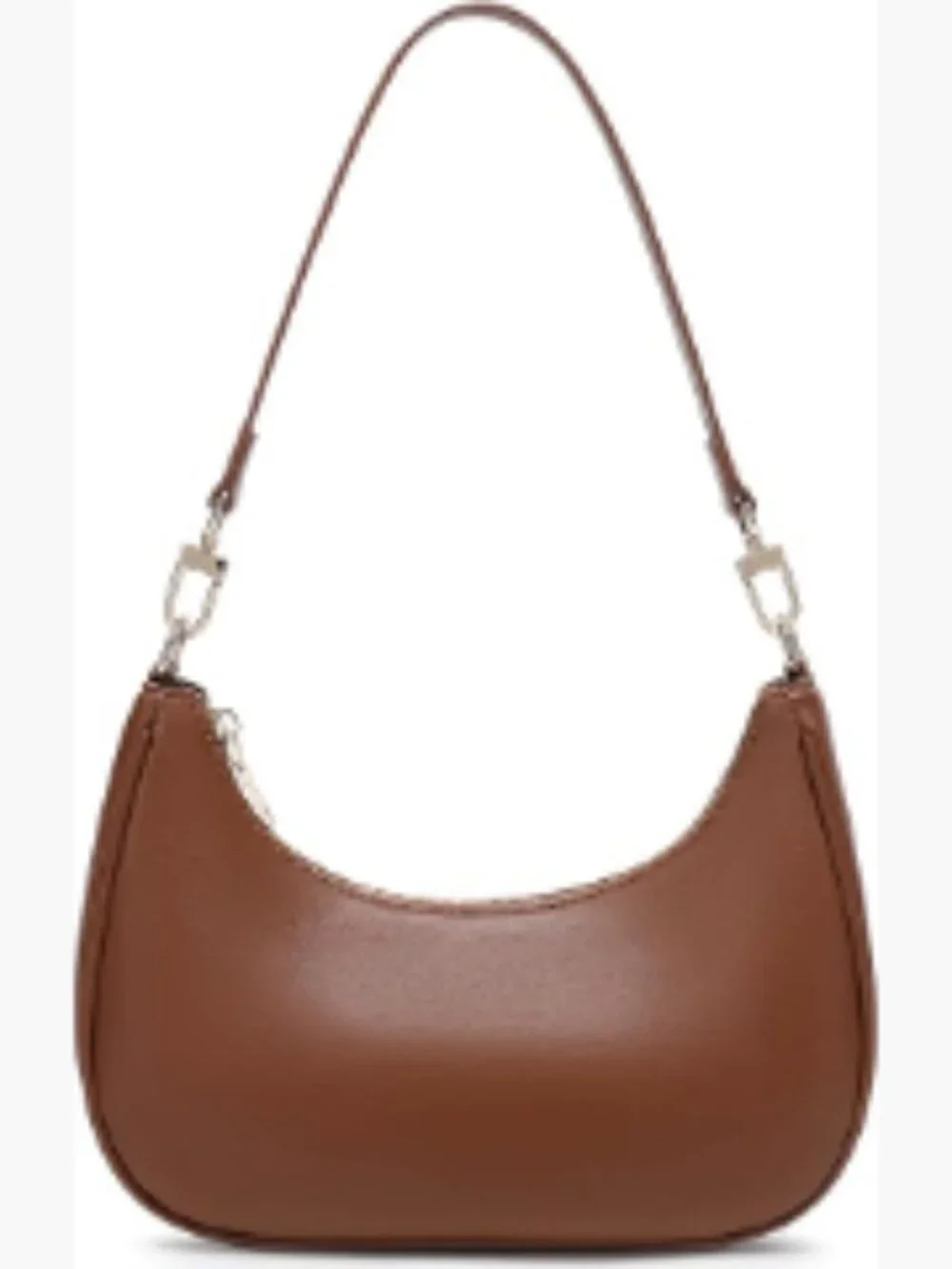 Women's Hobo Shoulder Bag PU Leather Purse with Zipper Lightweight