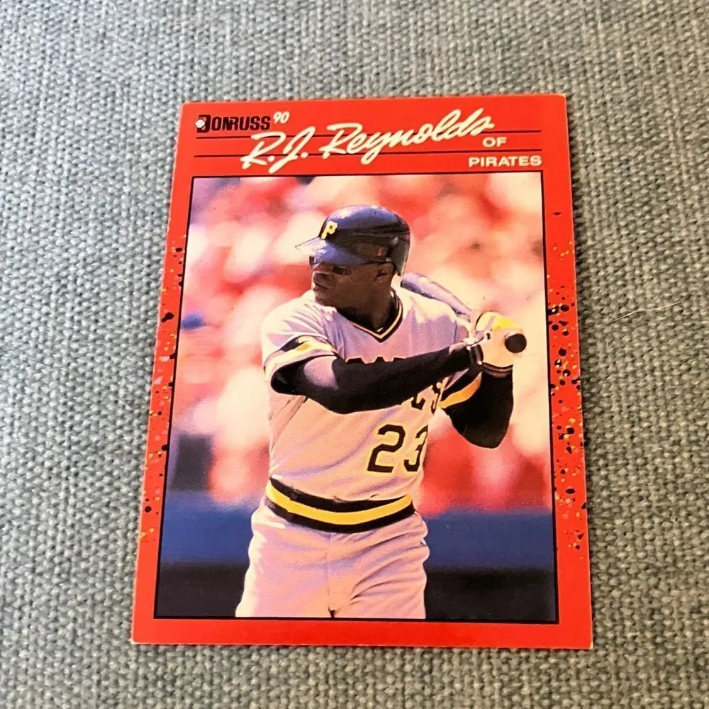 1990 Donruss Pittsburgh Pirates Baseball Card Trading Card