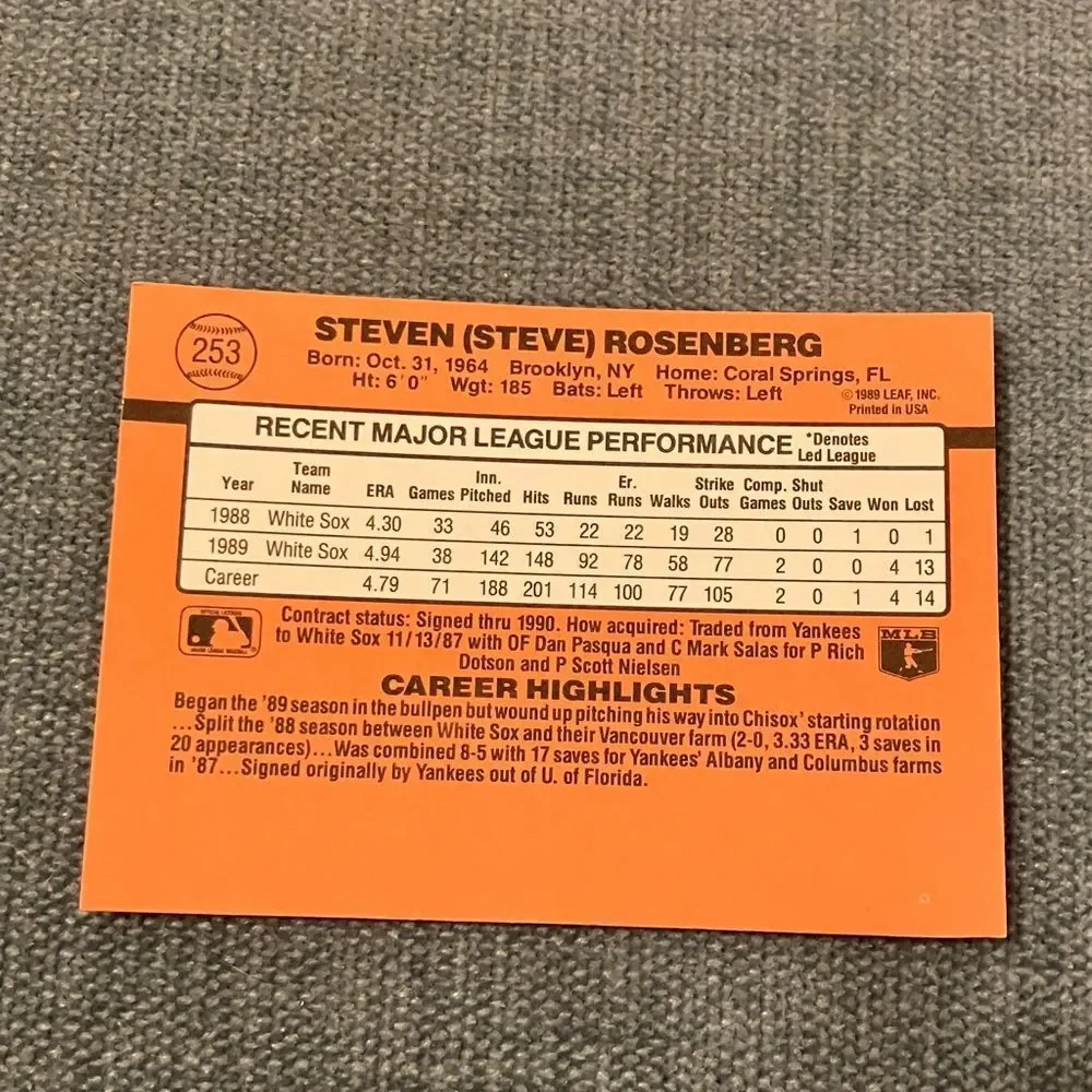 Donruss see pictures