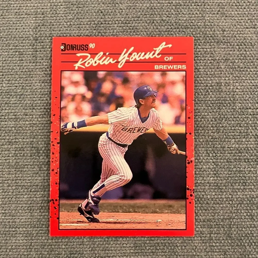 1990 Donruss Milwaukee Brewers Baseball Card Trading Card