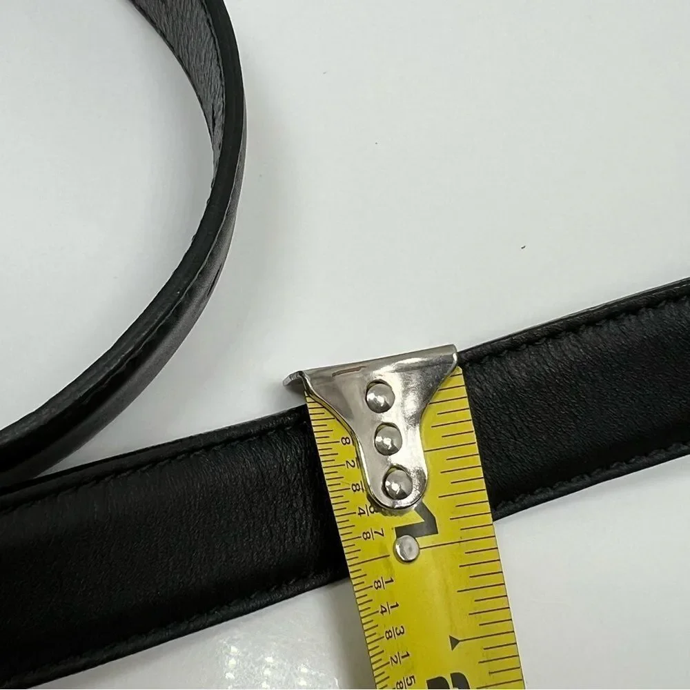 Gucci black leather