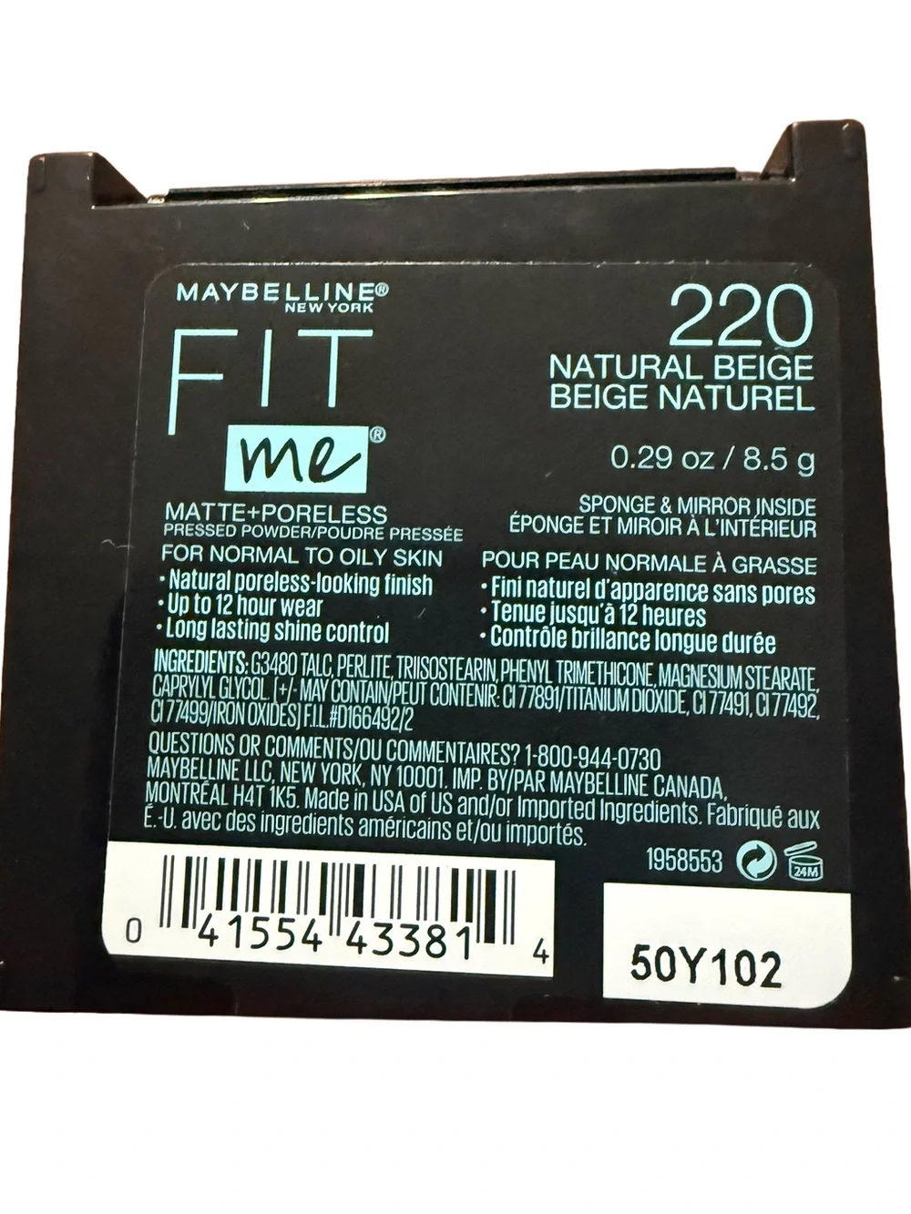 Maybelline fit me