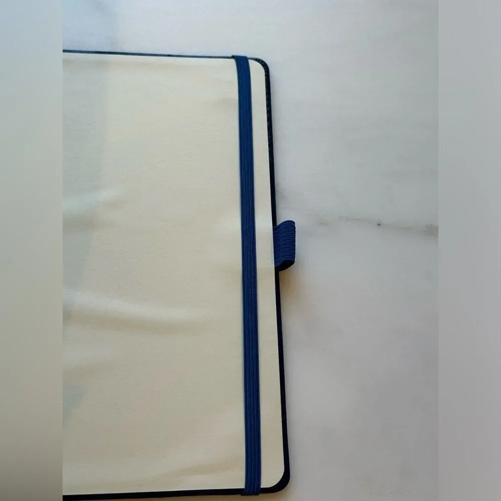 Navy Journal with Tree Image and Lined Pages