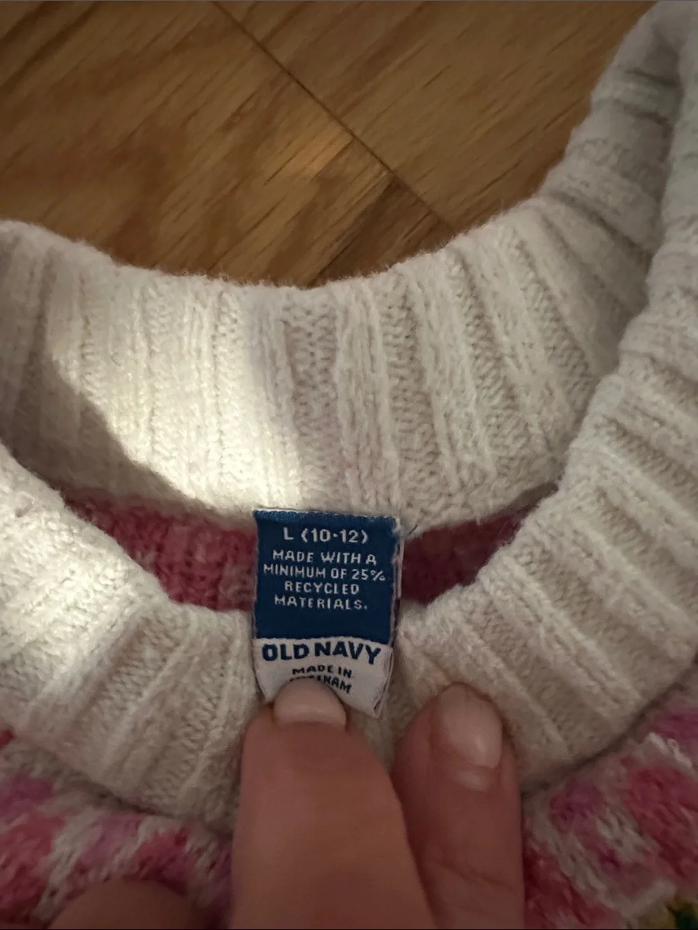 Old Navy cozy crewneck