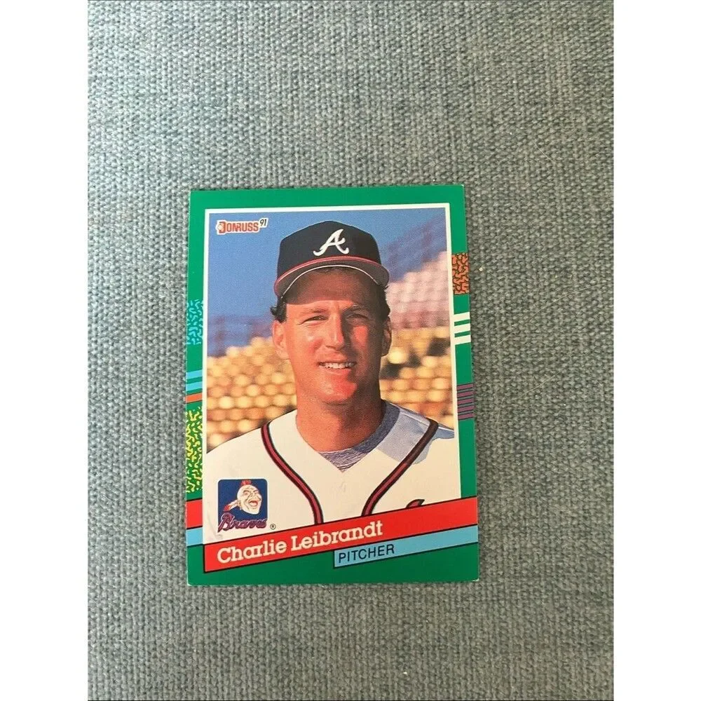 1991 Donruss Atlanta Braves Baseball Card Trading Card