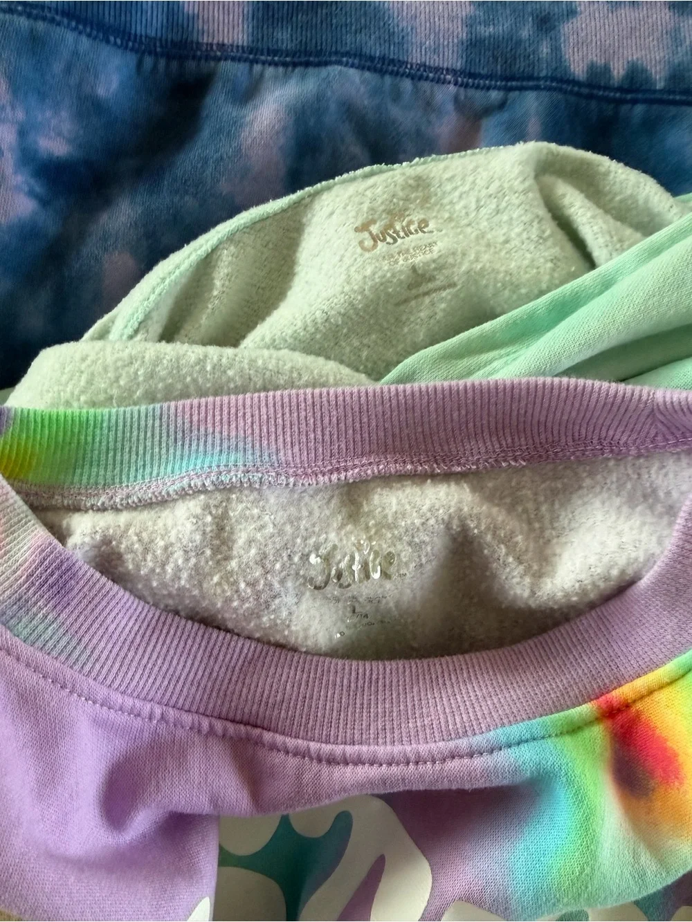 Justice tie dye