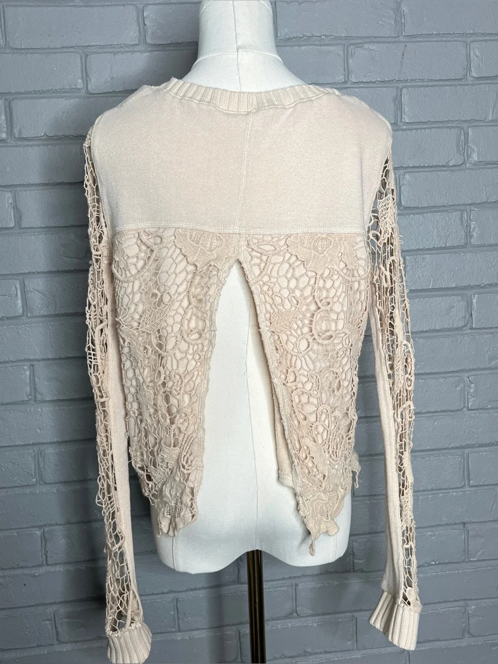 Free People open crochet