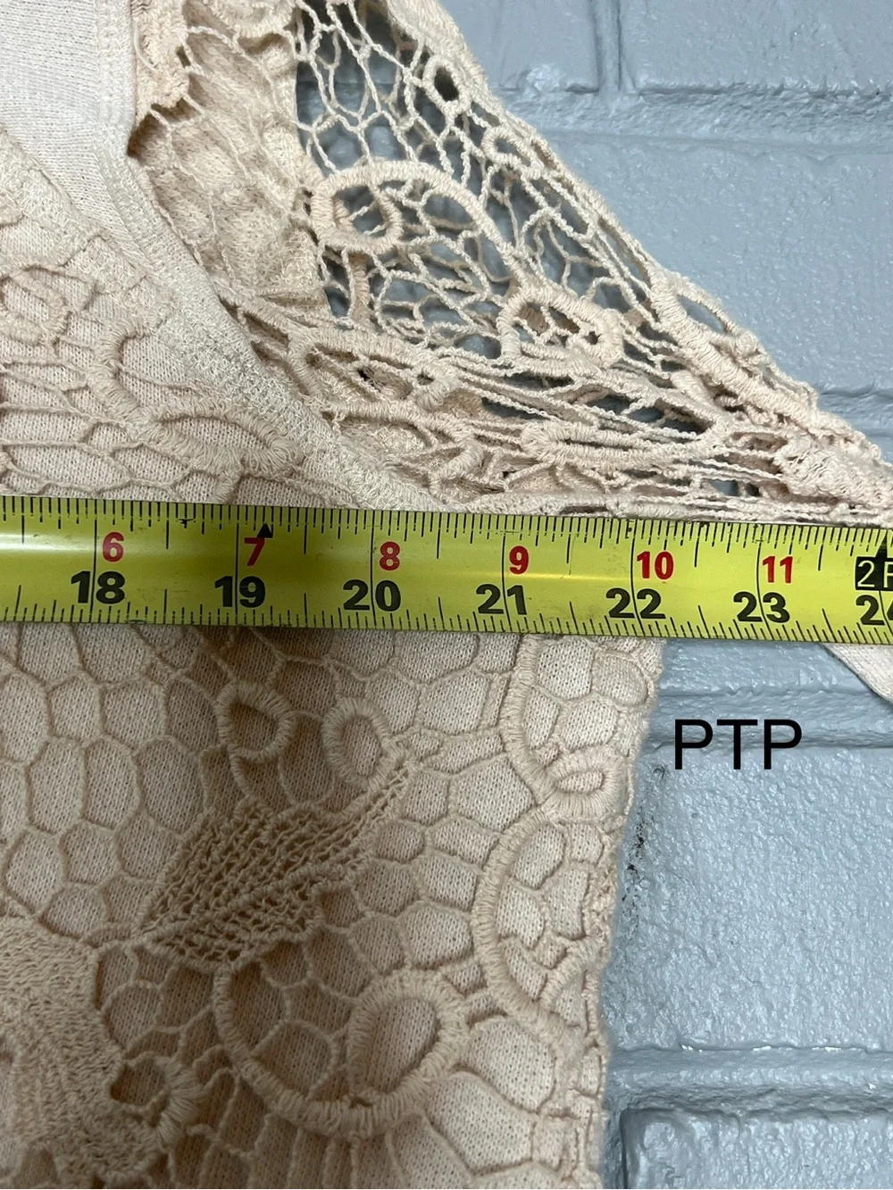 Free People open crochet