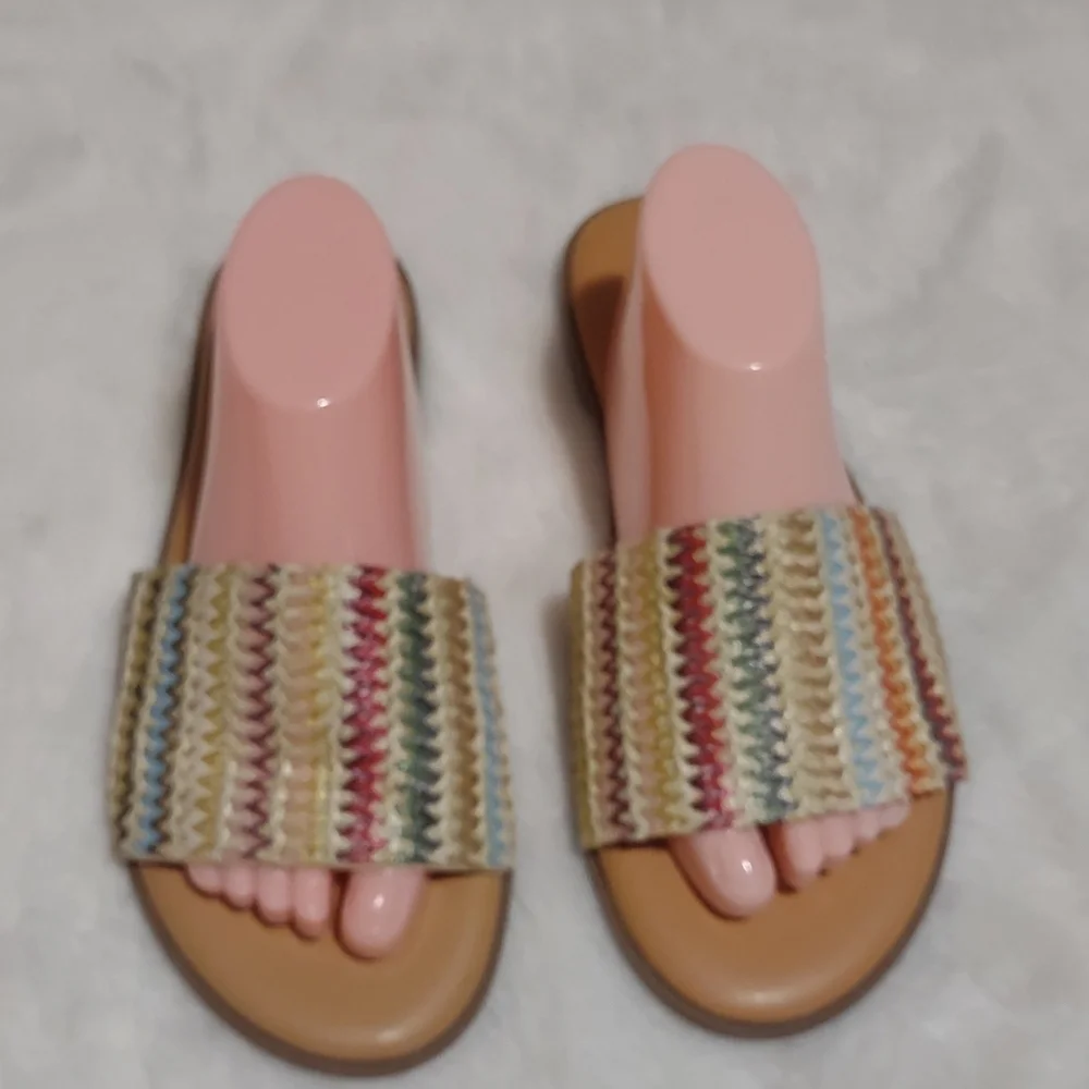 Time and Tru Cream Tan Espadrilles
