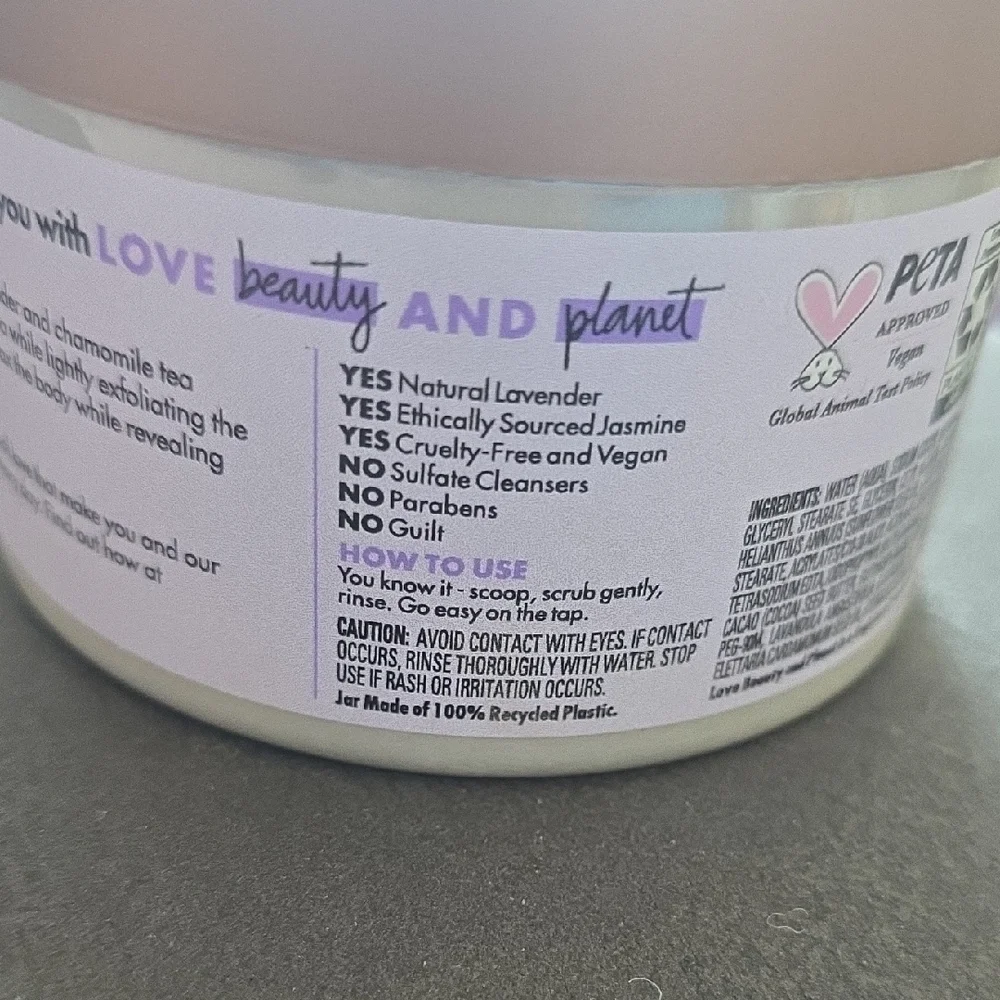 Love Beauty And Planet experience calming