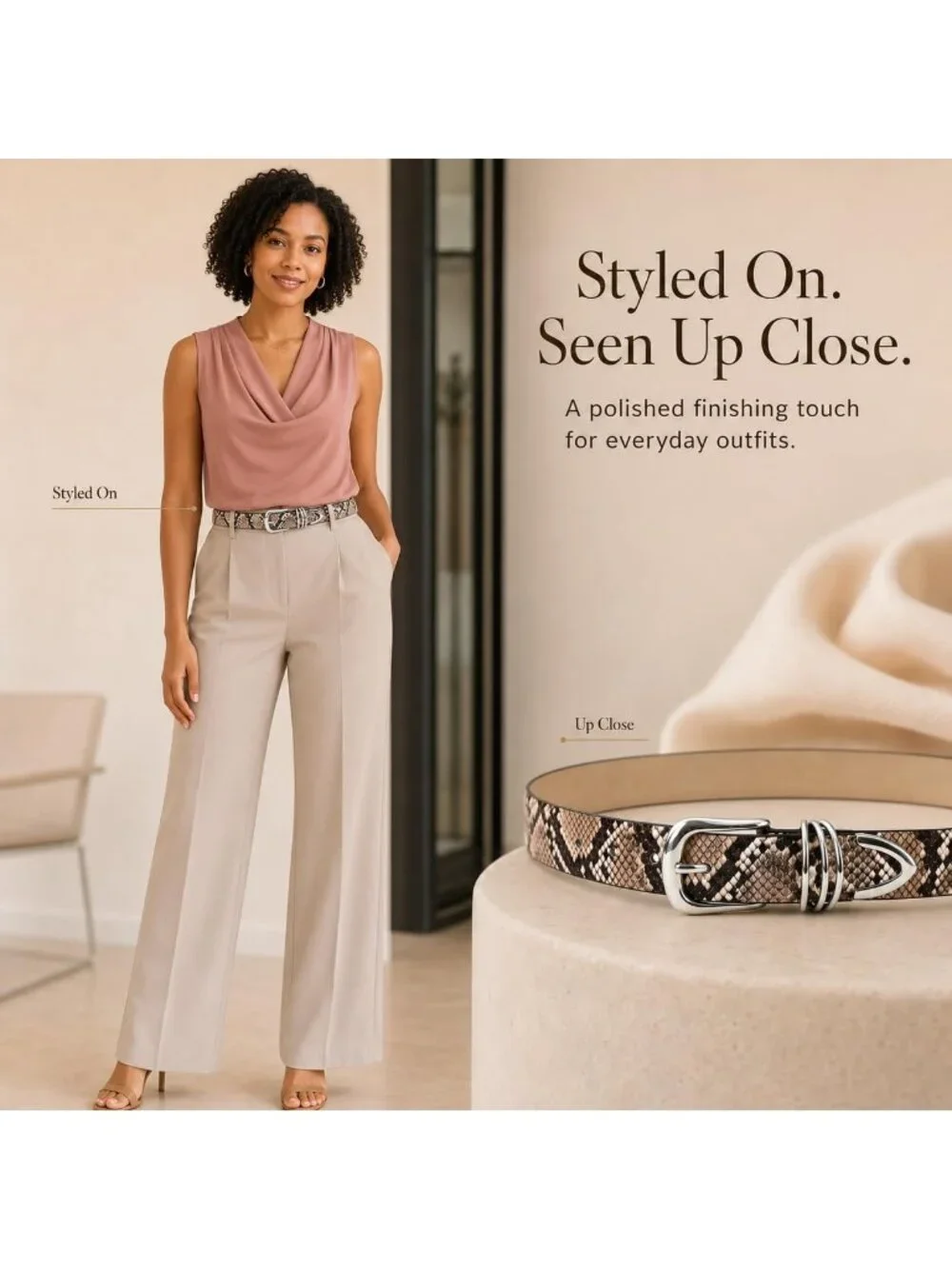 N/A snake print