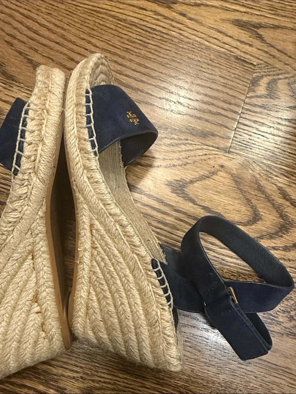 Tory Burch navy suede