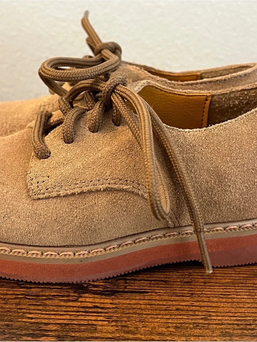 Stride Rite suede chukka