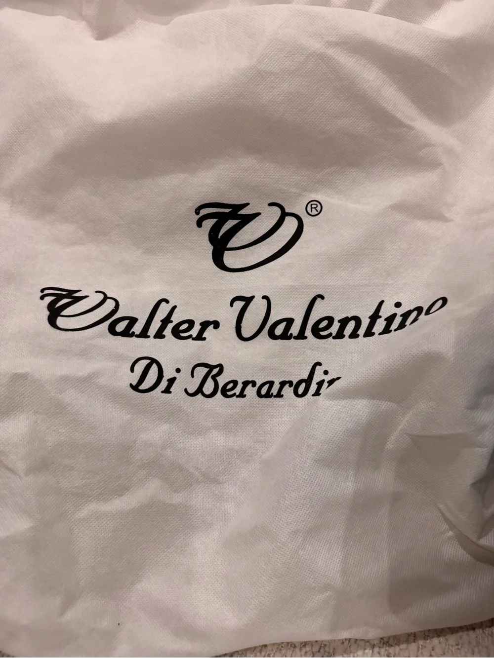 Walter Valentino elegant blue