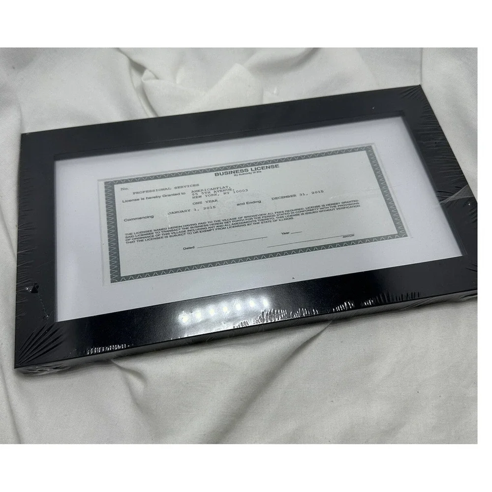 Americanflat black wood