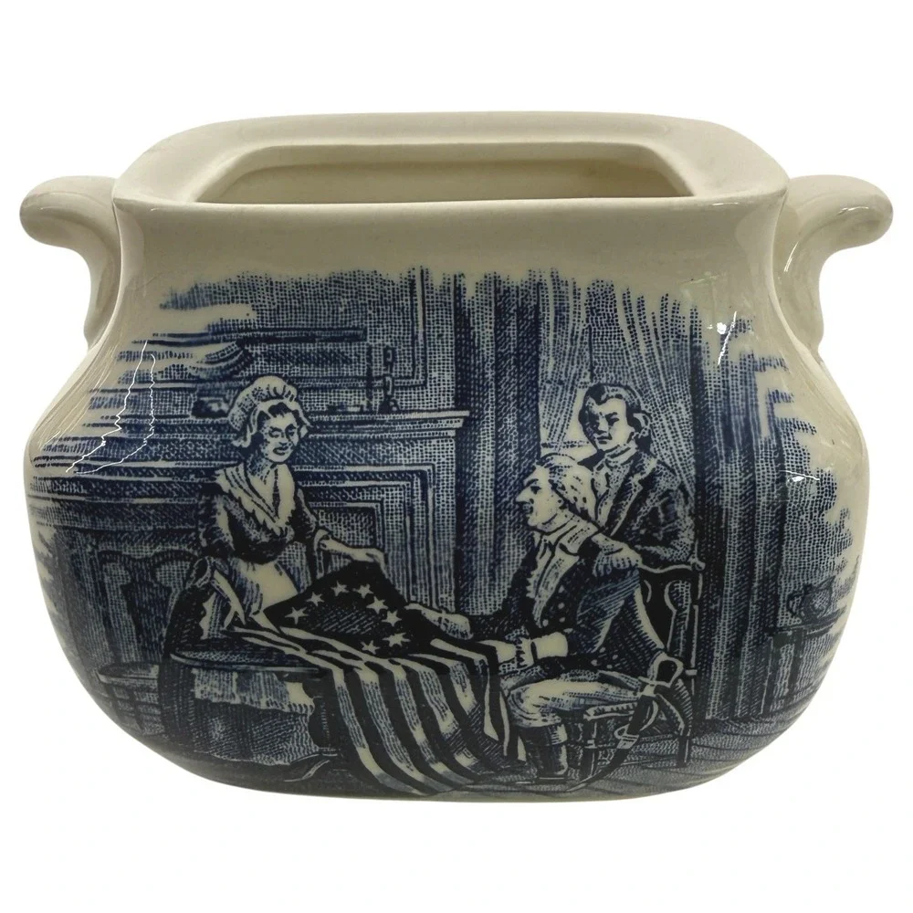 Liberty Blue this ceramic