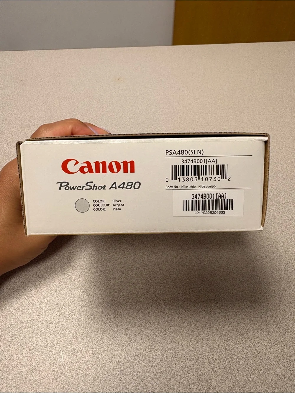 Canon powershot a480