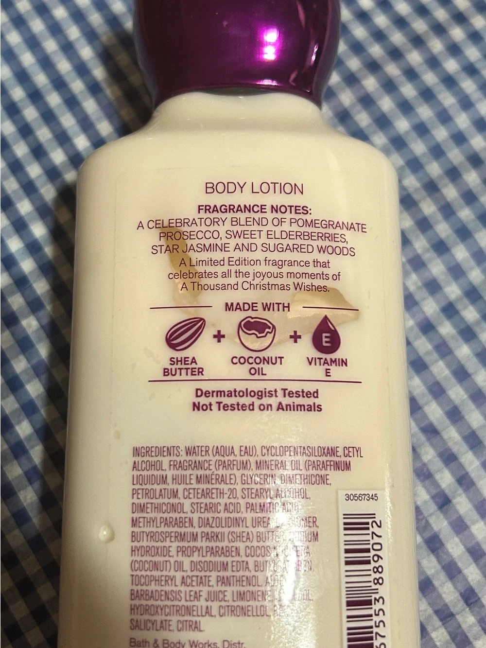 Bath & Body Works hydrating body