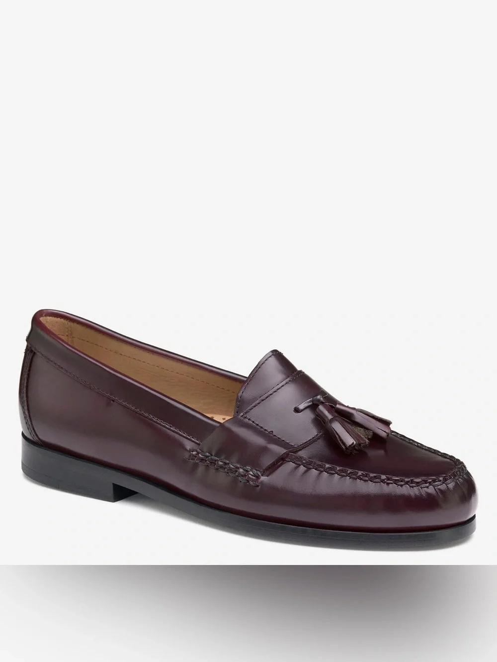 Johnston & Murphy 15-1094 Brown Leather Tassel Loafers Handsewn Men’s 9M