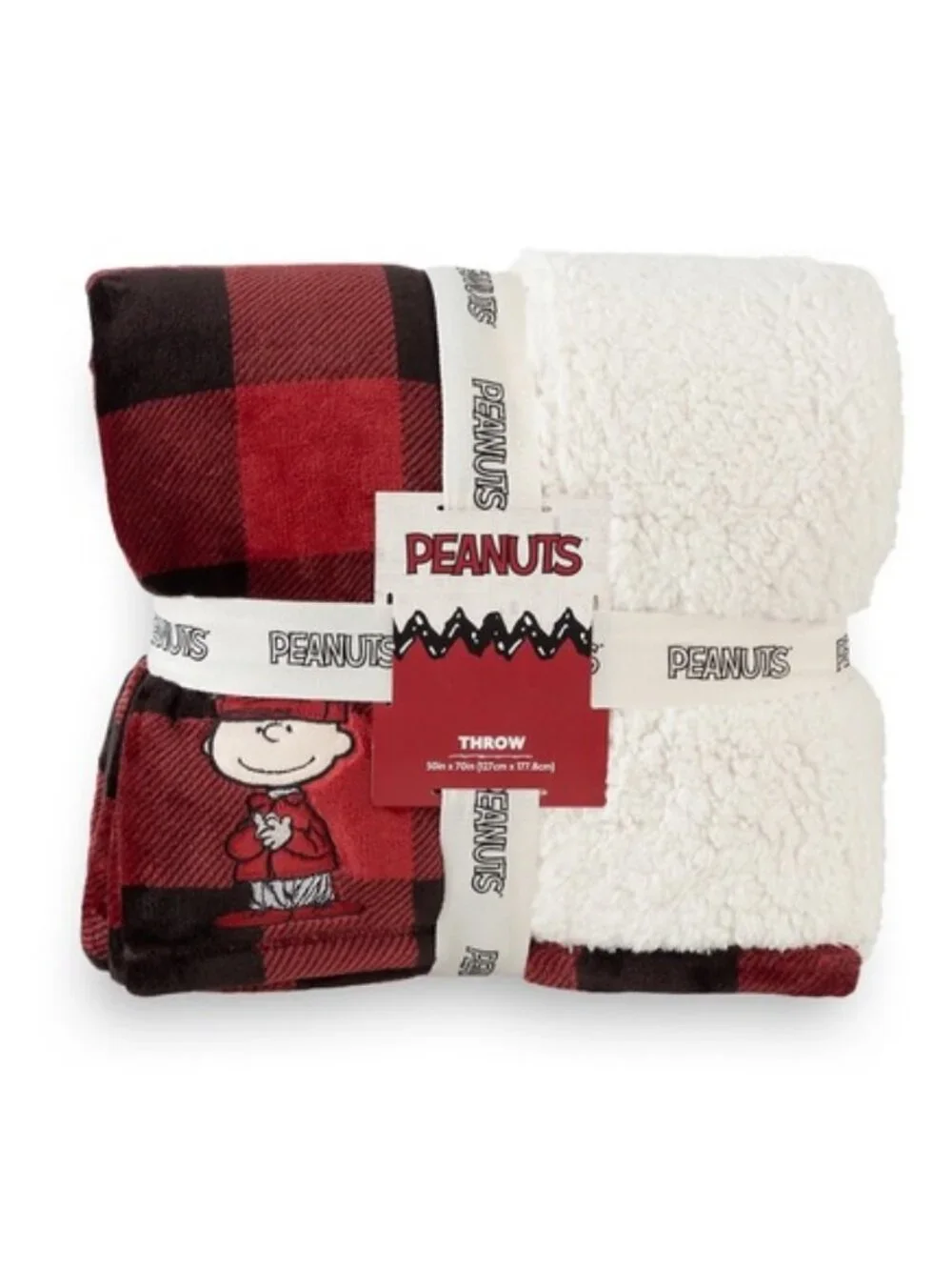 Peanuts Charlie Brown Throw Blanket
