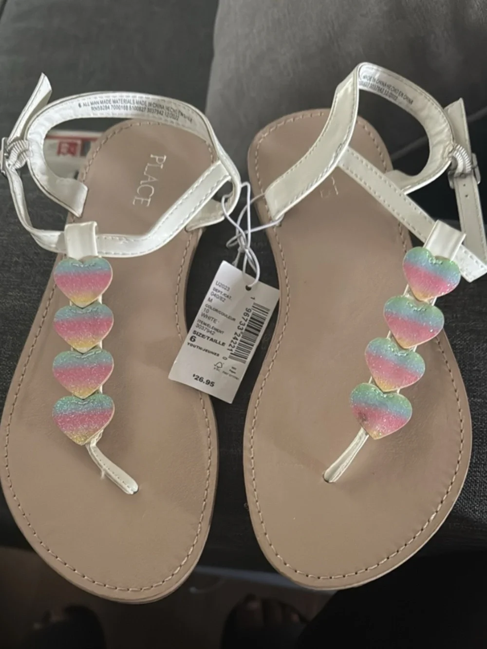 Girl sandals size 6