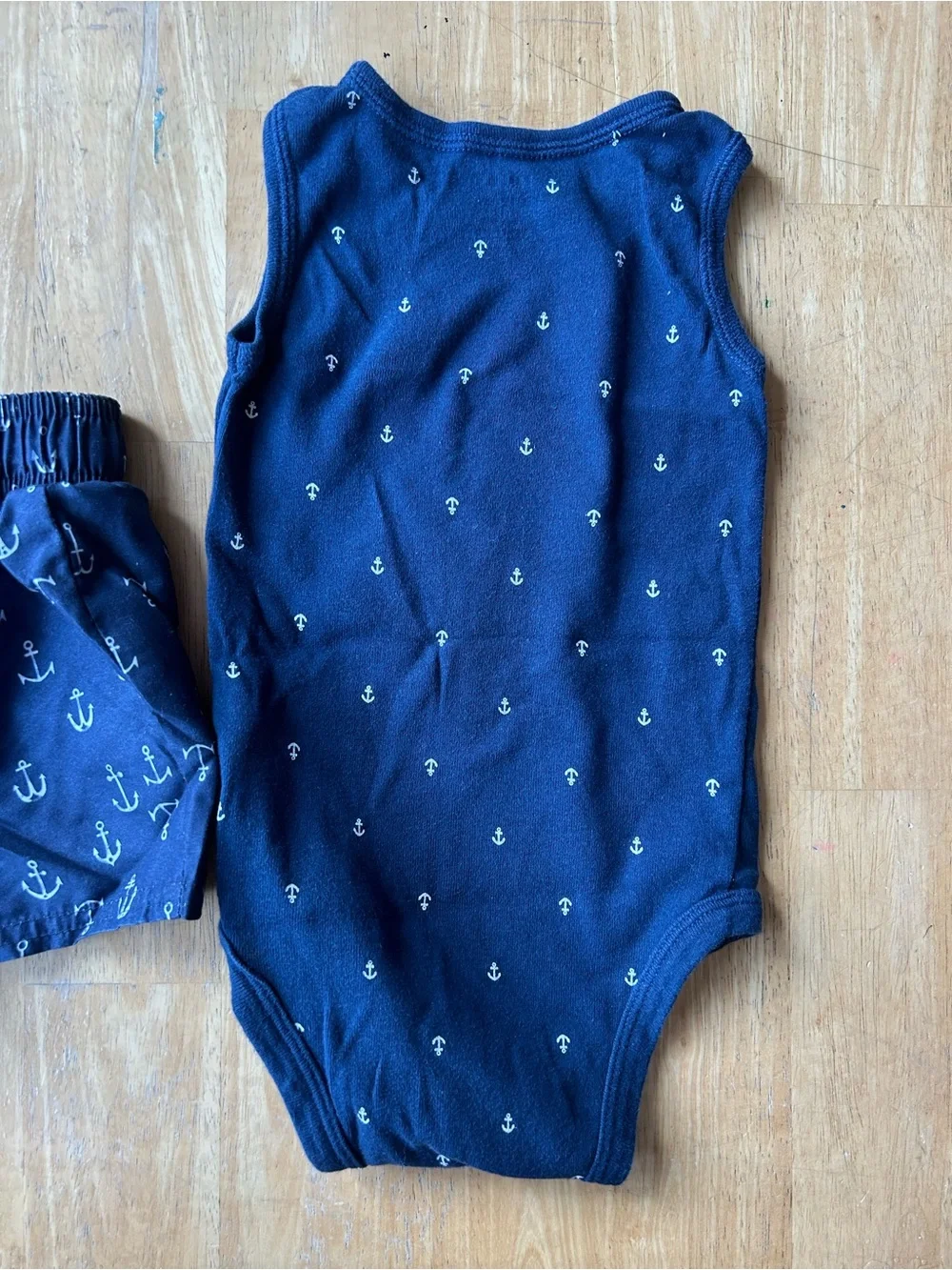 Carters navy anchor