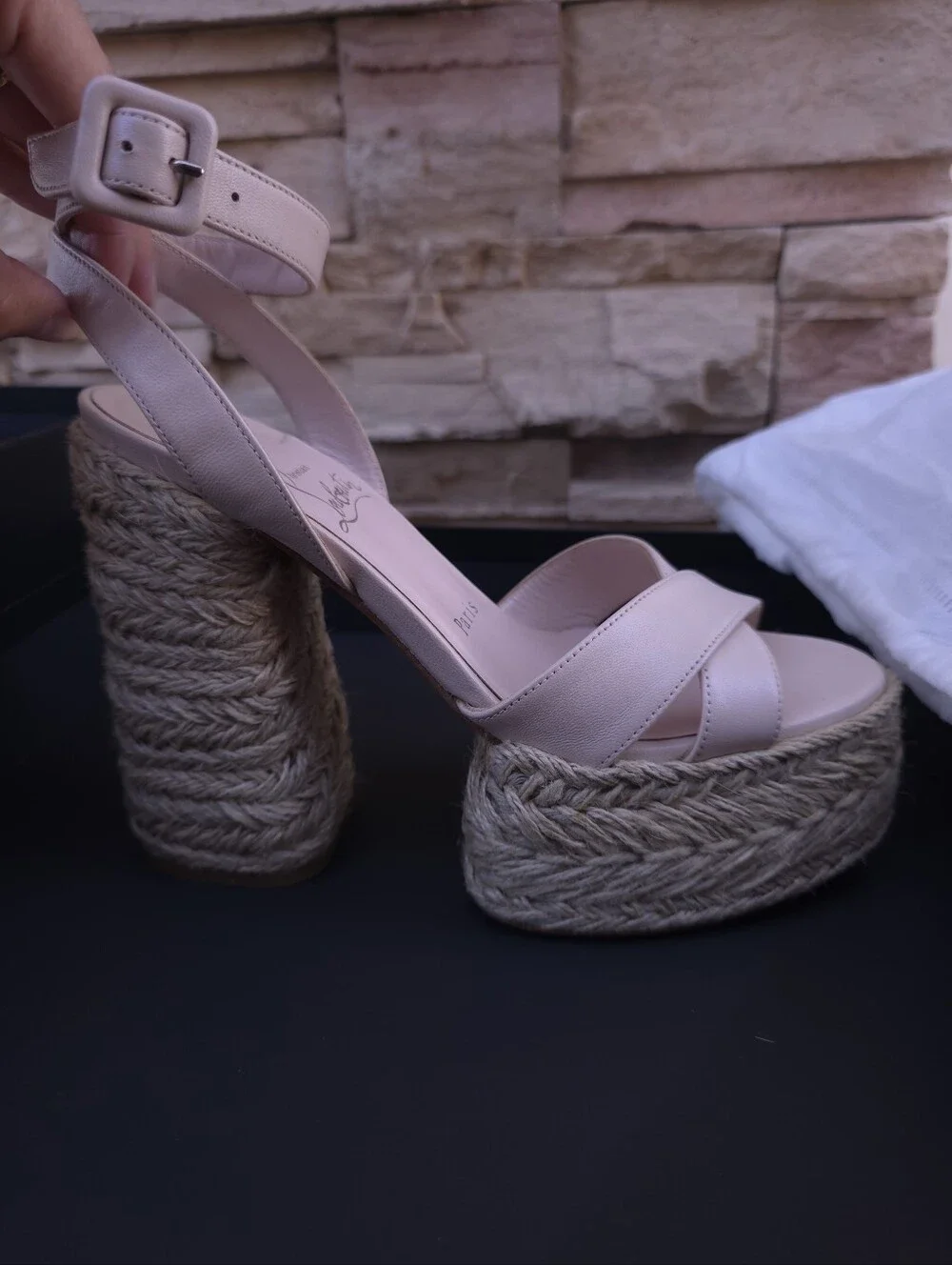 Christian Louboutin elegant platform