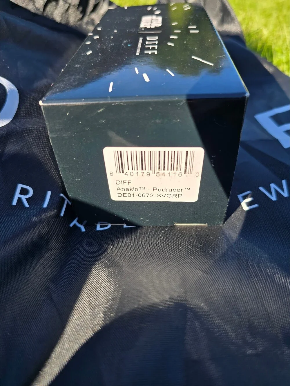 NIB! DIFF Eyewear, UNISEX, Anakin, Galactic Brushed Silver/Space Gray Lenses