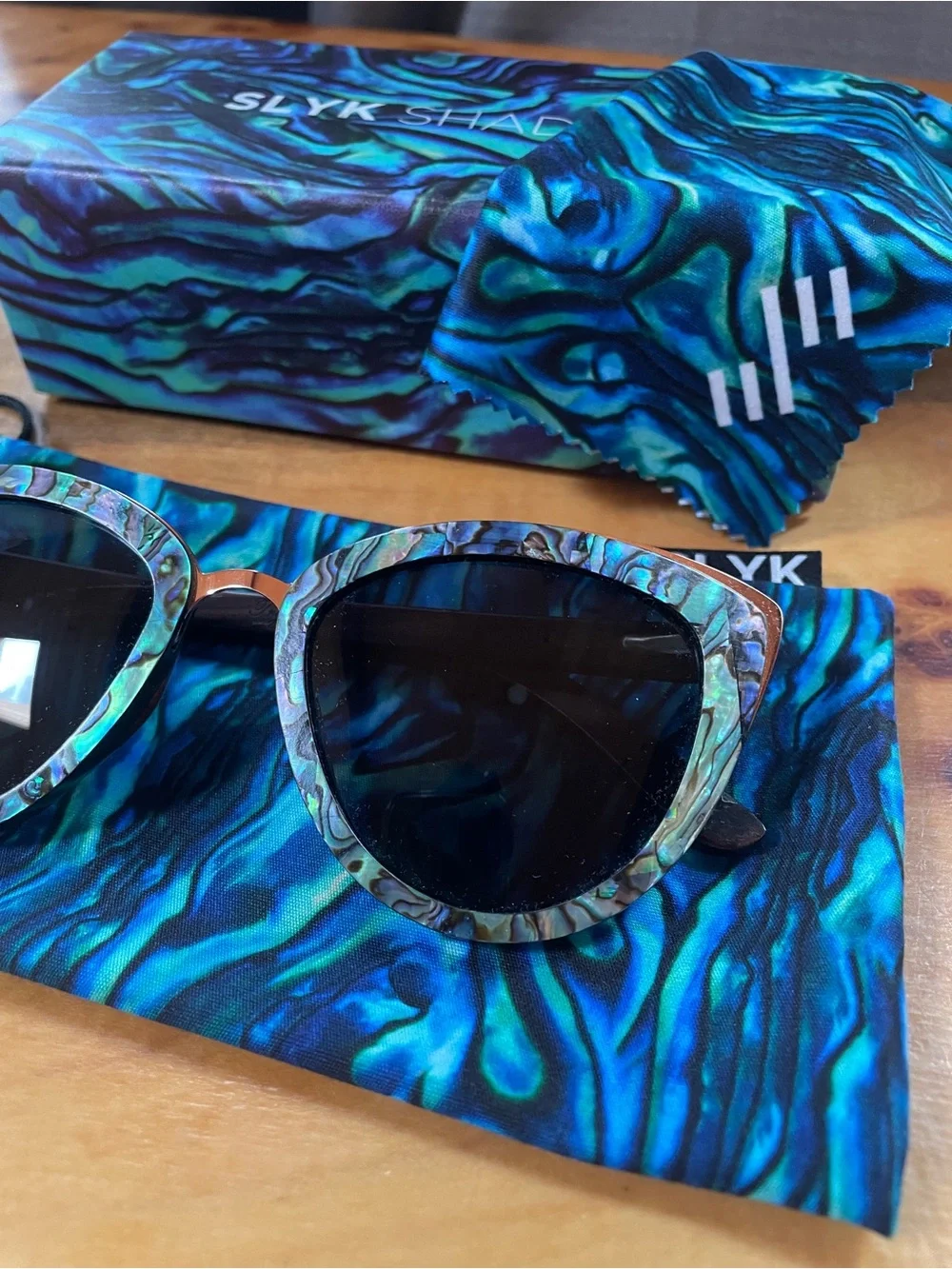 SLYK Shades new wood