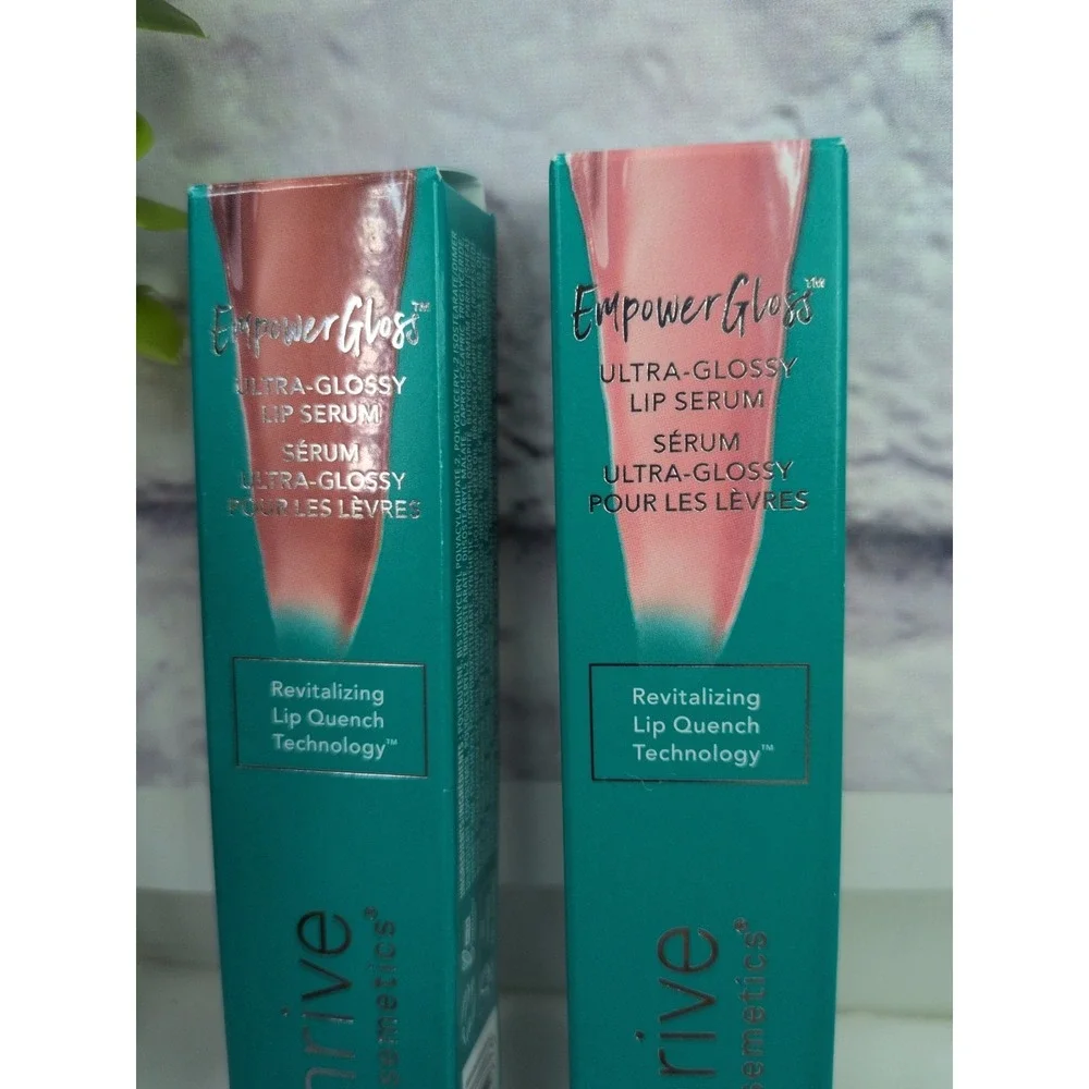 NIB LOT 2 MARISSA & SUZY💚Thrive Causemetics Empower Ultra Gloss Lip Serum Mauve