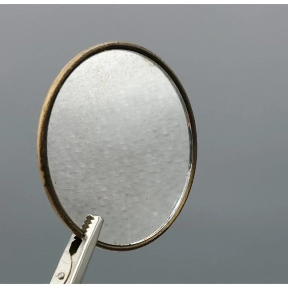 Vtg compact mirror loose‎ for repair/replacement mirror only approx. 2 3/8