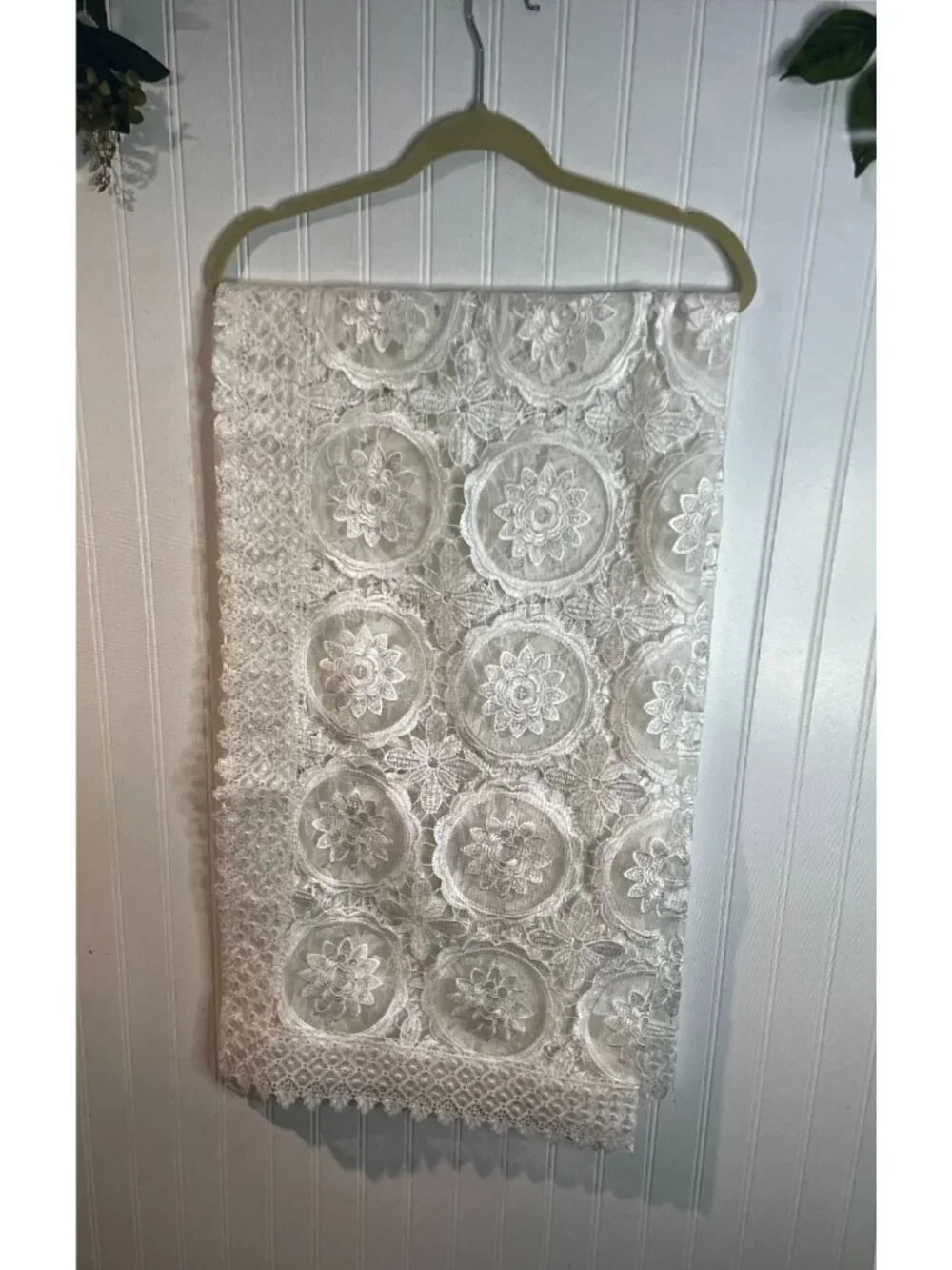 Floral Lace Tablecloth Rectangular 54