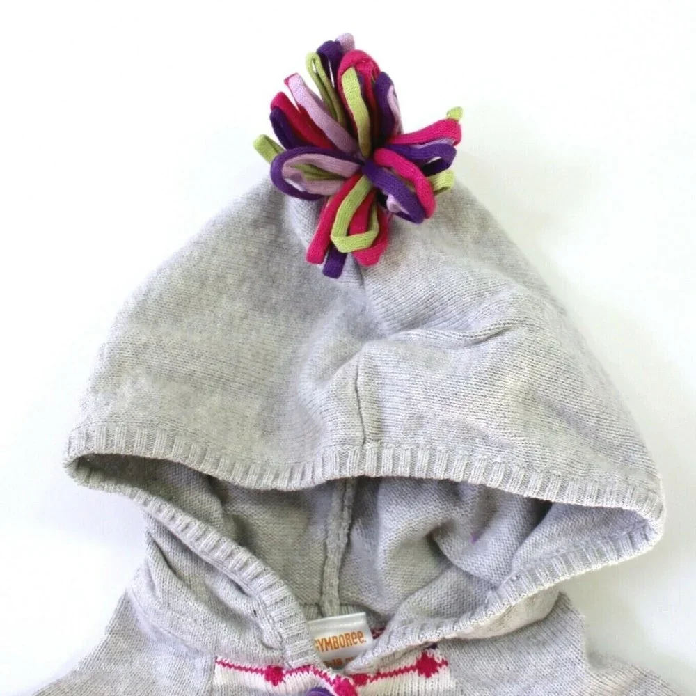 Gymboree knit hooded size