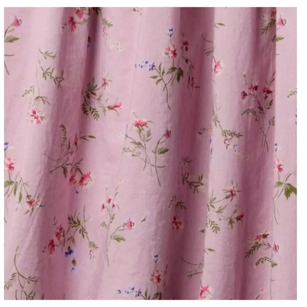 Gap Kids Girls Lilac Purple Short Sleeve Floral Print Skater Dress M
