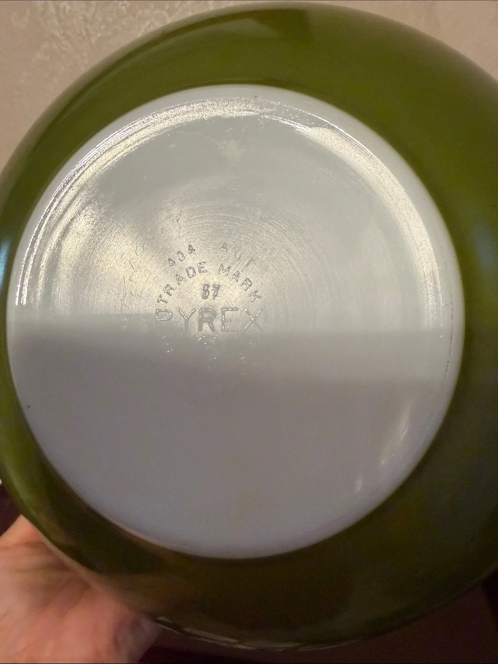 Pyrex style care or