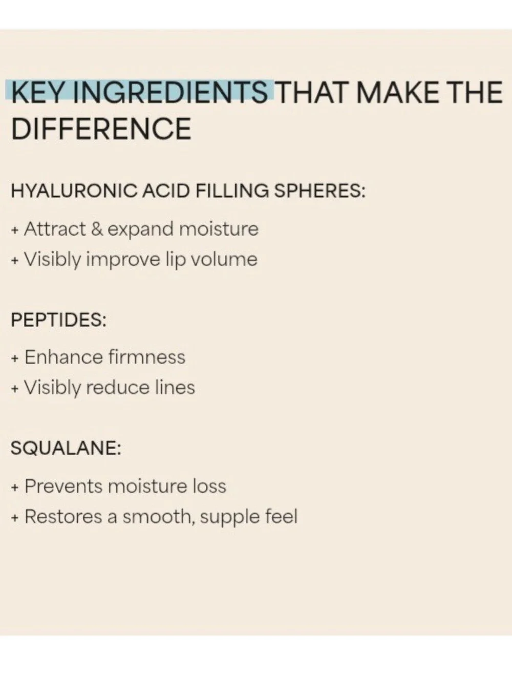 PAULA'S CHOICE Hyaluronic Acid + Peptide Lip Booster