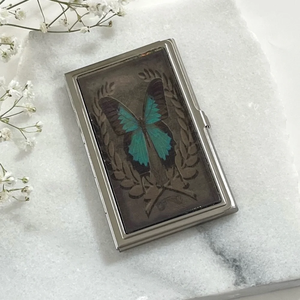 KBD USA Butterfly Card Holder