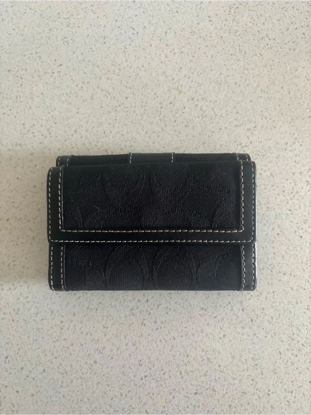 Coach trifold wallet