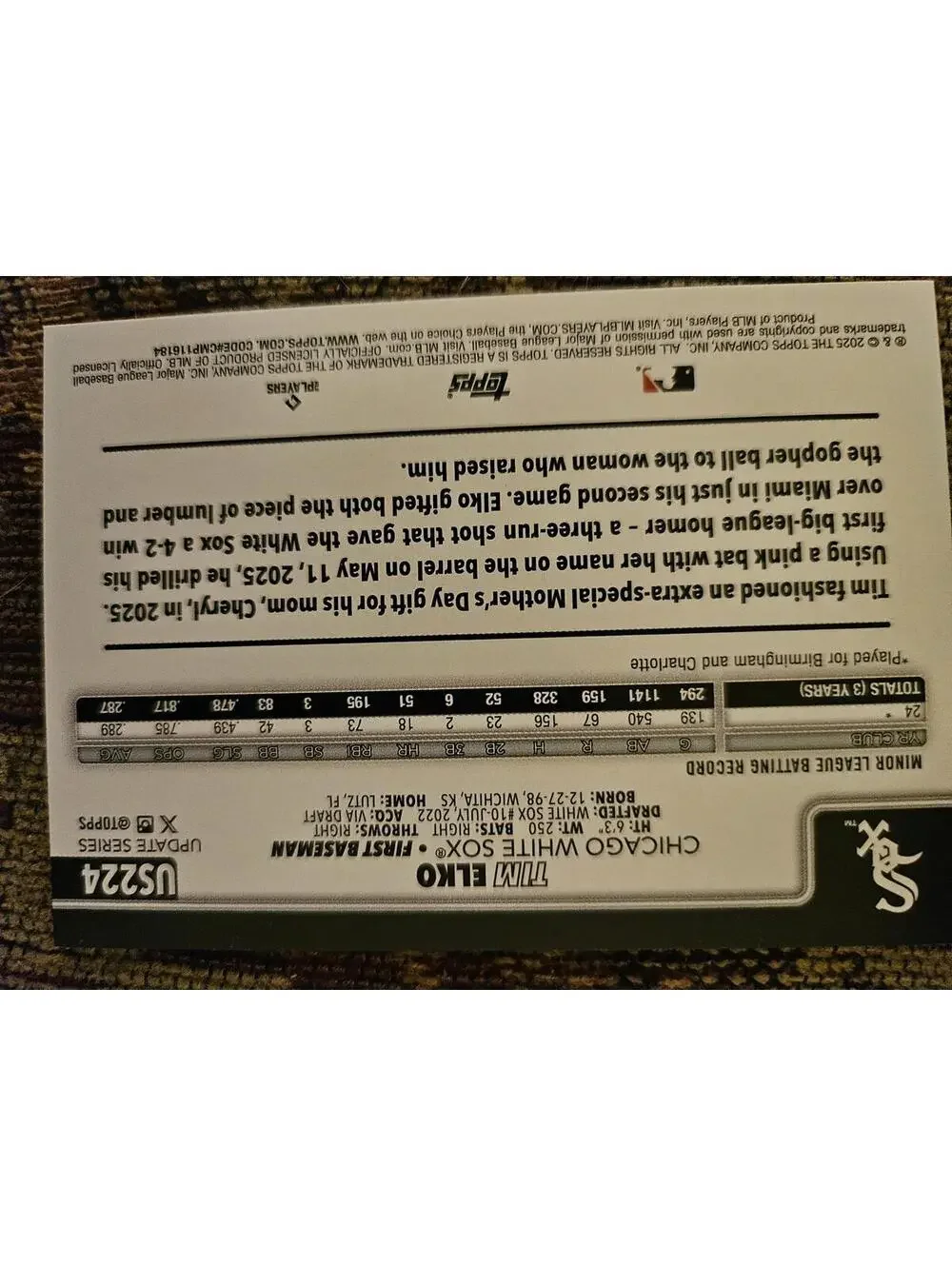 Topps 2025 update