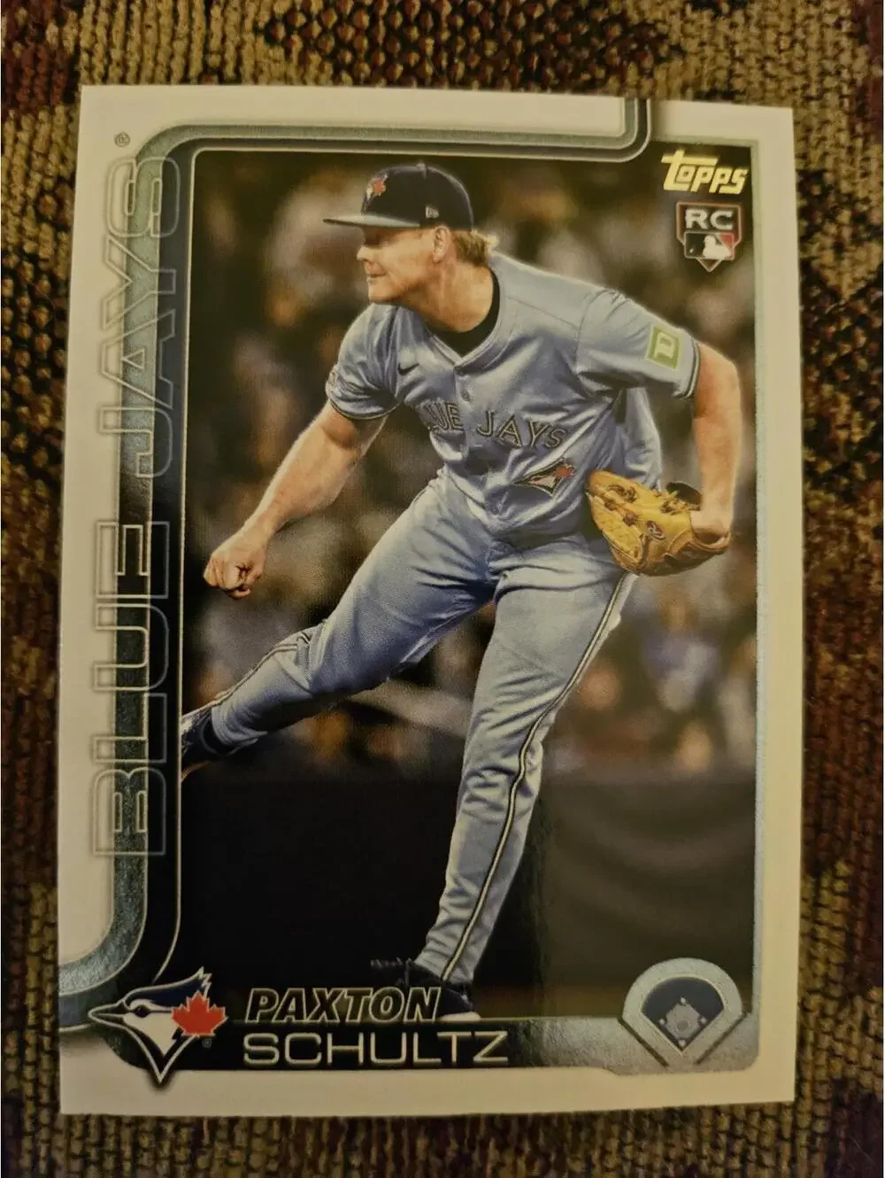 2025 Topps Update - Paxton Schultz - RC #US350 - Blue Jays - RAW Mint - Rookie
