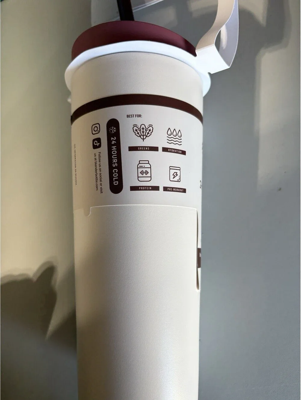 BlenderBottle 24oz stainless