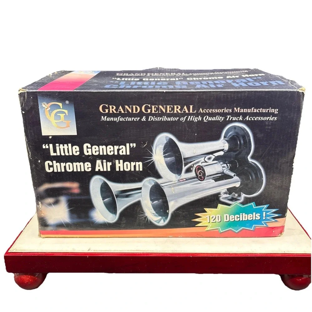 little general train air horn car truck pickup universal loud 120 decibels 69988