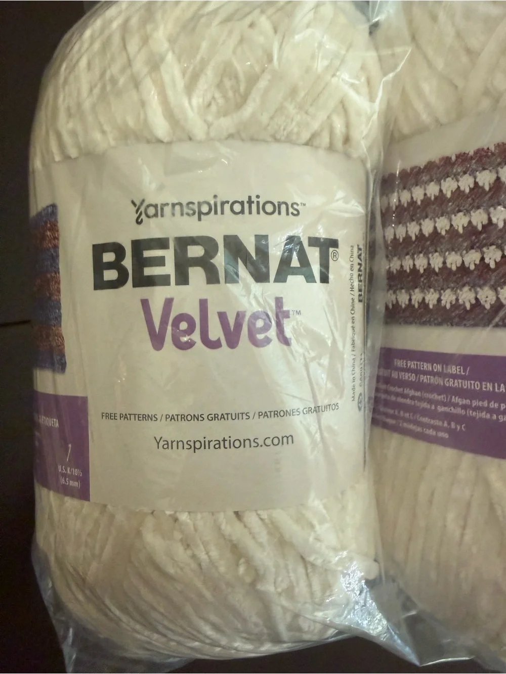 Yarnspirations two skeins